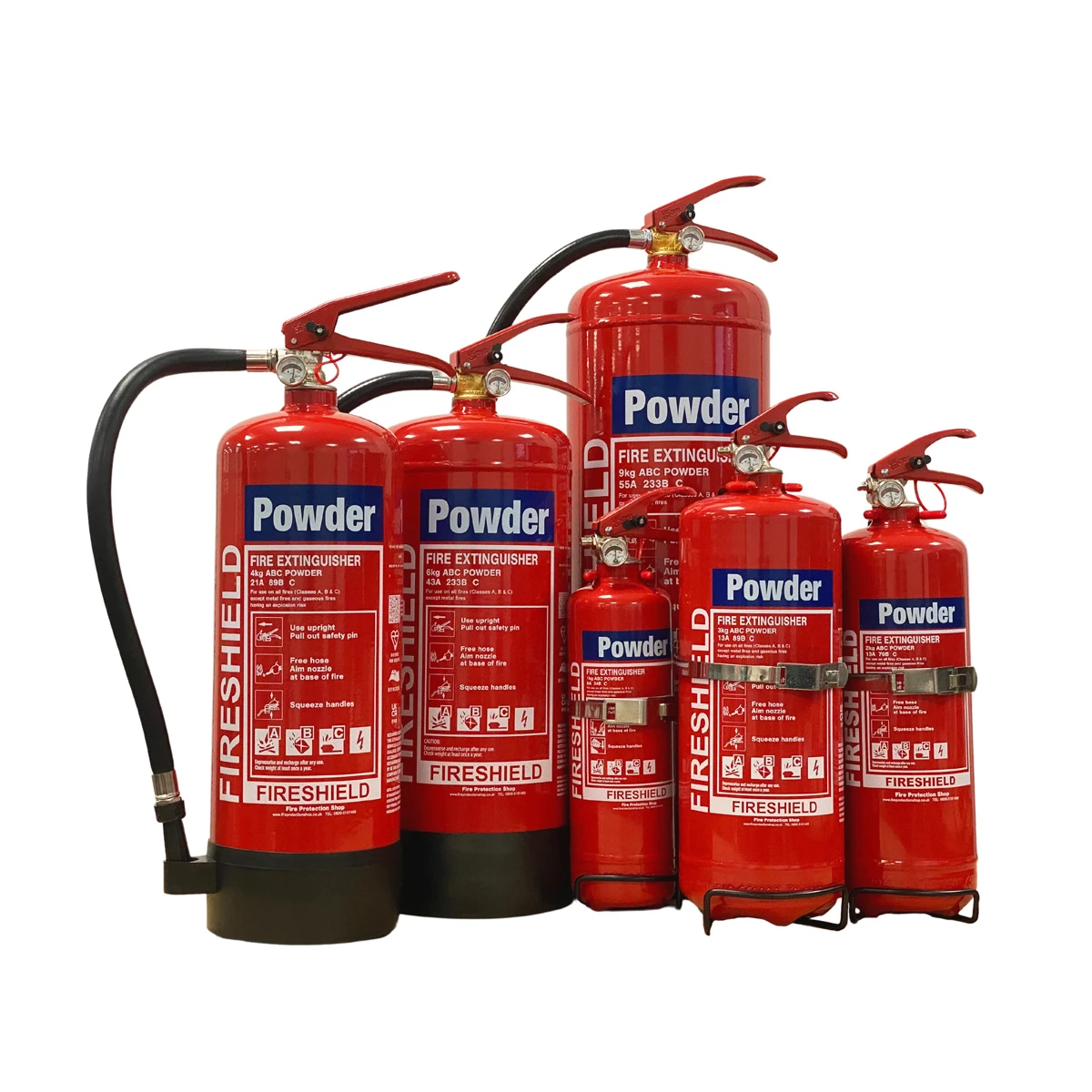 Dry Powder Fire Extinguishers-cards