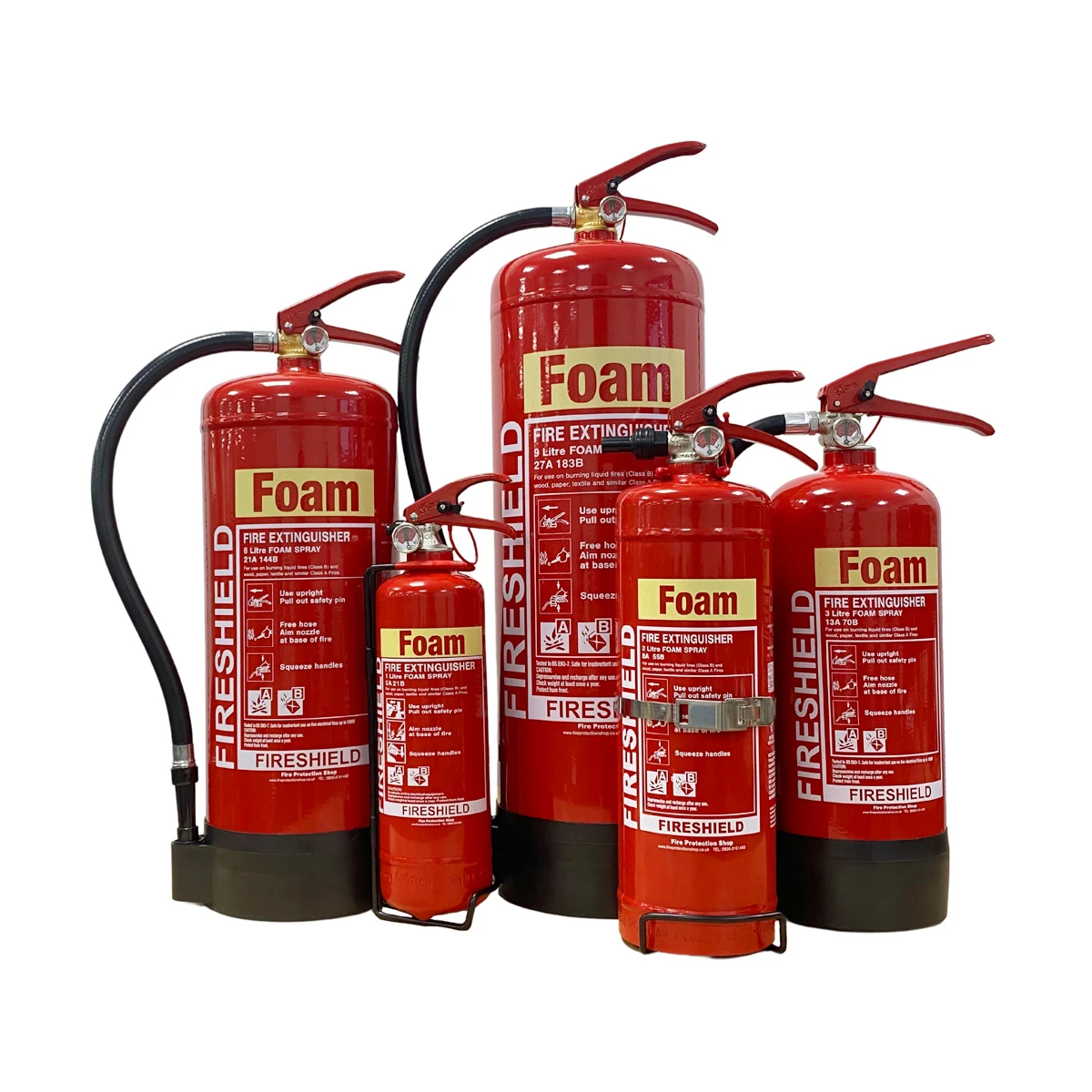 Foam Fire Extinguishers-cards